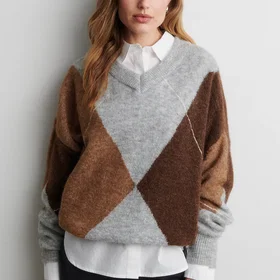 Second Female Forca Knit Vneck Genser (Dame)