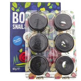BOB Snacks aux fruits Pomme, Myrtille 60g