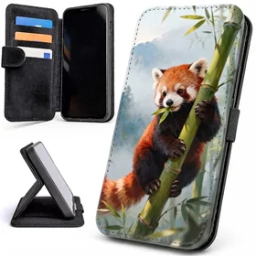 Red Panda Plånboksfodral för Samsung Galaxy A57 5G