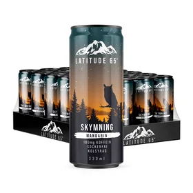 Latitude 65 Skymning Mandarin Carton 0.33l 24-pack