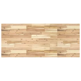 vidaXL Bänkskiva Obehandlat massivt akaciaträ 120x60x4 cm