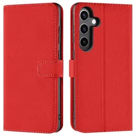 Verco Étui Portefeuille avec Support pour Samsung Galaxy S24 FE