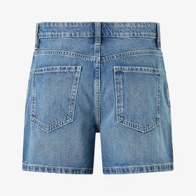 Mango Zoey Denim Mellomhøy Femlommet Shorts (Dame)