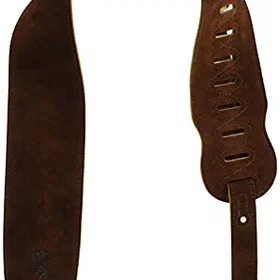 Levy's MS4-BRN Brun Läder Gitarrrem