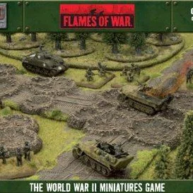 Gale Force Nine Battlefield In A Box Cratered Rural Roads (FoW-BB143)