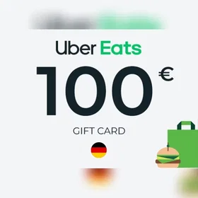 Uber Eats Gavekort 100 EUR (DE)