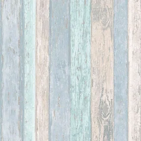 Coloroll Wood Effect Beach Hut M1062