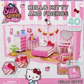 Goliath Games Suite Spaces Hello Kitty & Friends Hello Kitty Deluxe Bedroom Sove