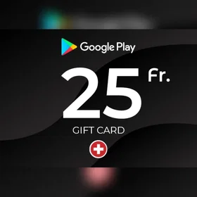 Google Play Gavekort 25 CHF