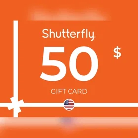 Shutterfly Gavekort 50 USD