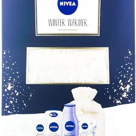 Nivea Winter Warmer Gift Set (Hot Water Bottle, Skin Nourishing Products)