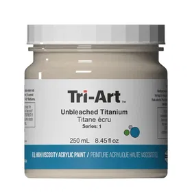 Titanium Tri-Art High Viscosity Akrylmaling 250ml Unbleached