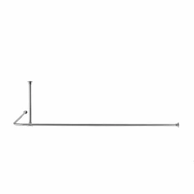 Croydex Laadukas suihkuverhotanko 200x100 cm krom