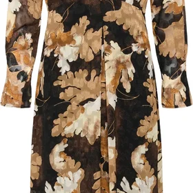 InWear Masoniw Efterårsblade Midi Kjole