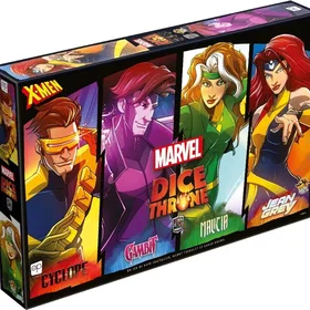 Lucky Duck Games Dice Throne Marvel Cyclops Gambit Jean Grey