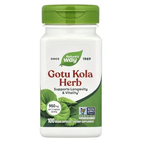 Nature's Way Gotu Kola 100 Capsules