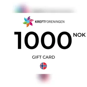 Kreftforeningen Gavekort 1000 NOK