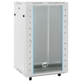 vidaXL 18U 60x60x100 cm Grå