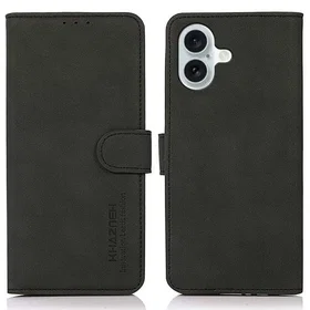 Khazneh PU Läder Plånboksfodral med Stativ för iPhone 17