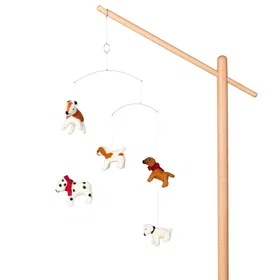 Quax Dogs Multi Crib Mobile 76IN0105-Multi -OS