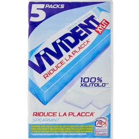 Vivident Xylit Spearmint 5-pack 67,5g