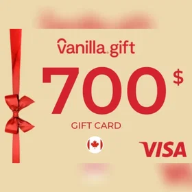 Vanilla Visa Gift Card 700 CAD