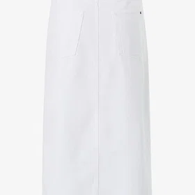 Tommy Hilfiger Stiv Denim Midi Rak Skjort