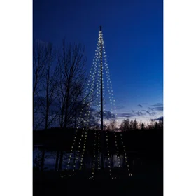 Lyslenke for flaggstang 400 LED lys 9 m