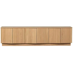 WOOOD Zuma Meuble TV 6 portes 3 étagères 200x45cm