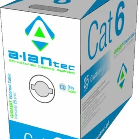 Alantec LSOH Cat6 305m Asennuskaapeli KIU6LSOH305