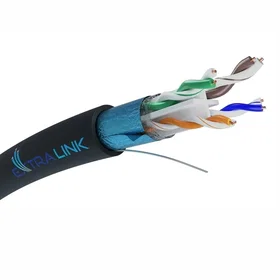 Extralink Cat6 F/UTP V2 Utomhus Nätverkskabel 25M EX.22516