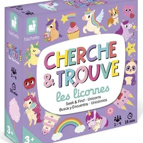 Janod Cherche & Trouve Les Licornes