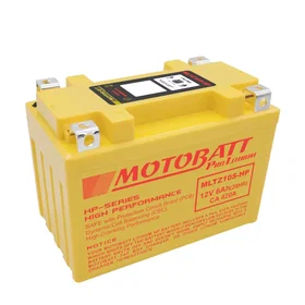 Motobatt Battery MLTZ10S-HP 12V6AH