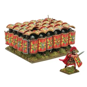Hail Early Imperial Romans Testudo Figure WGH-102411001