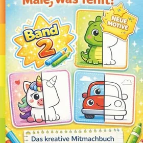 Spiegel Seiten Male Was Fehlt Band 2 Färgläggningsbok för barn