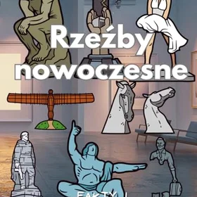 Rzeźby Nowoczesne Fakty I Kolorowanka Färgläggningsbok för barn