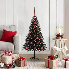 vidaXL Black 120cm 150 LEDs 3396456