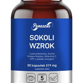 Panaseus Falcon Eyesight 519mg 50 Capsules