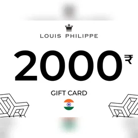 Louis Philippe Gift Card 2000 INR