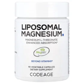 Codeage Liposomal Magnesium L-Threonate 90 Capsules