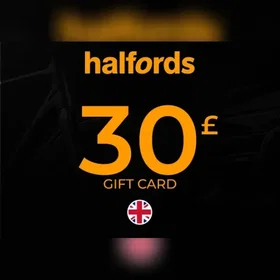 Halfords Gavekort 30 GBP