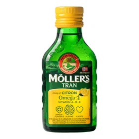 Möllers Tran Omega-3 Citron Smak 150ml