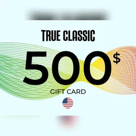 True Classic Gift Card 500 USD