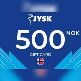 Jysk Gavekort 500 NOK