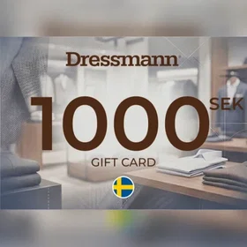 Dressmann Gavekort 1000 SEK