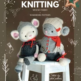 Independently The Mouse Family Knitting Pattern