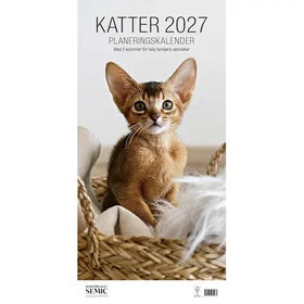 Bokförlaget Katter Veckoplanerare 2027