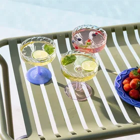 &k Amsterdam Amsterdam Coupe Twirl Verre à vin 2-pack