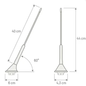 Calero AM/FM takantenne