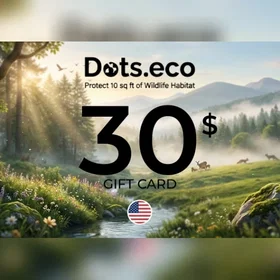 Dots.eco - Fighting Wildfires Gavekort 30 USD
